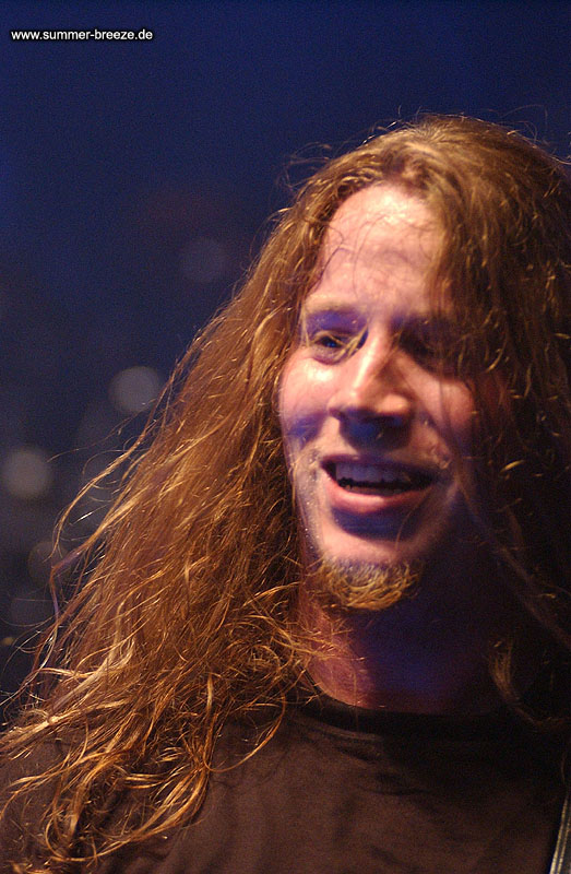 Bild eines Mitglieds der Band Die Apokalyptischen Reiter beim Live Auftritt.